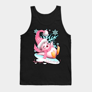 Slide Into The Holidays Tank Top